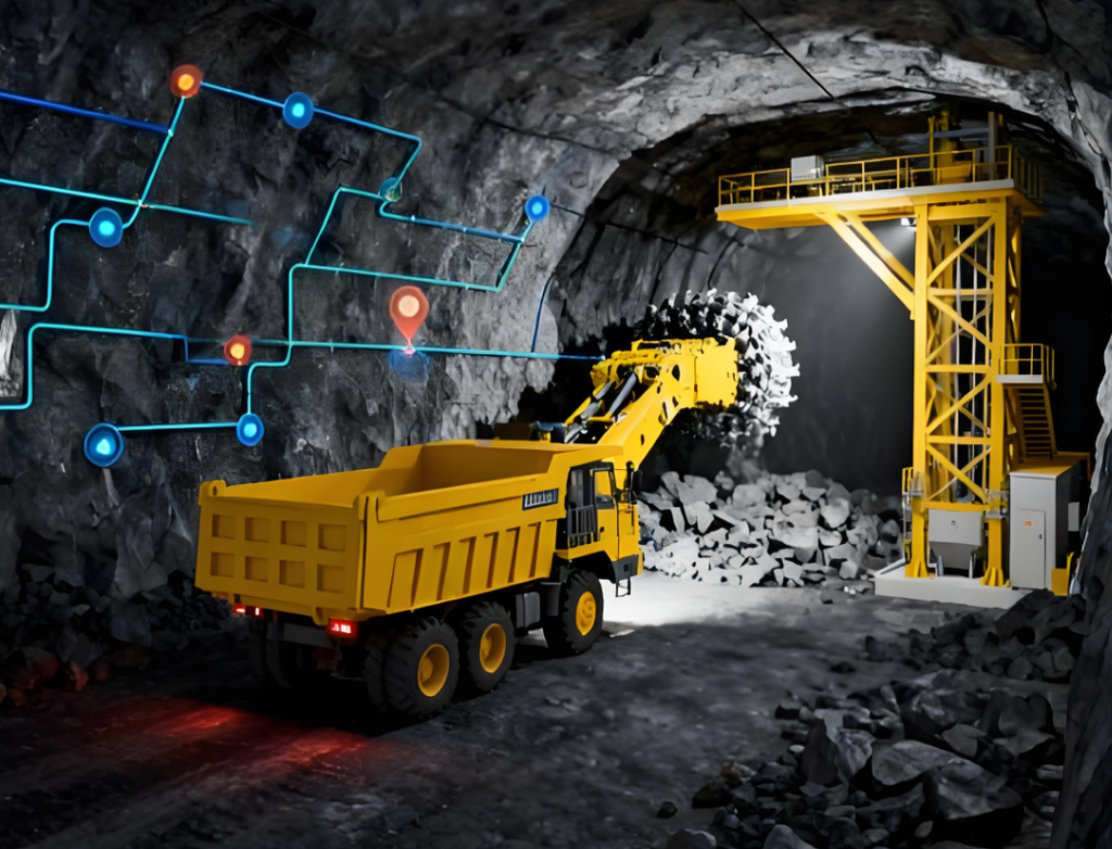 Smart Mining Underground Positioning mine